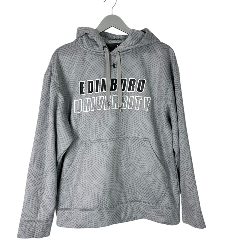 Under Armour Edinboro University‎ hoodie size Medium Mens gray